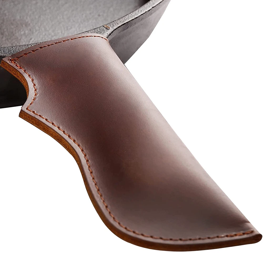 High Quality Leather Handle Covers Skillet Handle Cover Pot Handle Cover