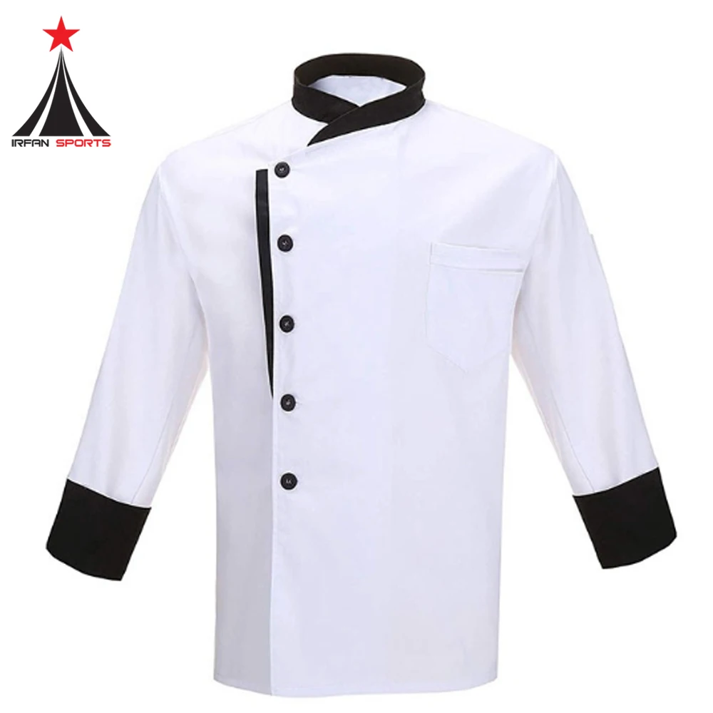 Good Quality Basic Fit Chef Coat Premium Cotton Twill Cheap Chef Jacket , Short Sleeve Designer Chef Coats