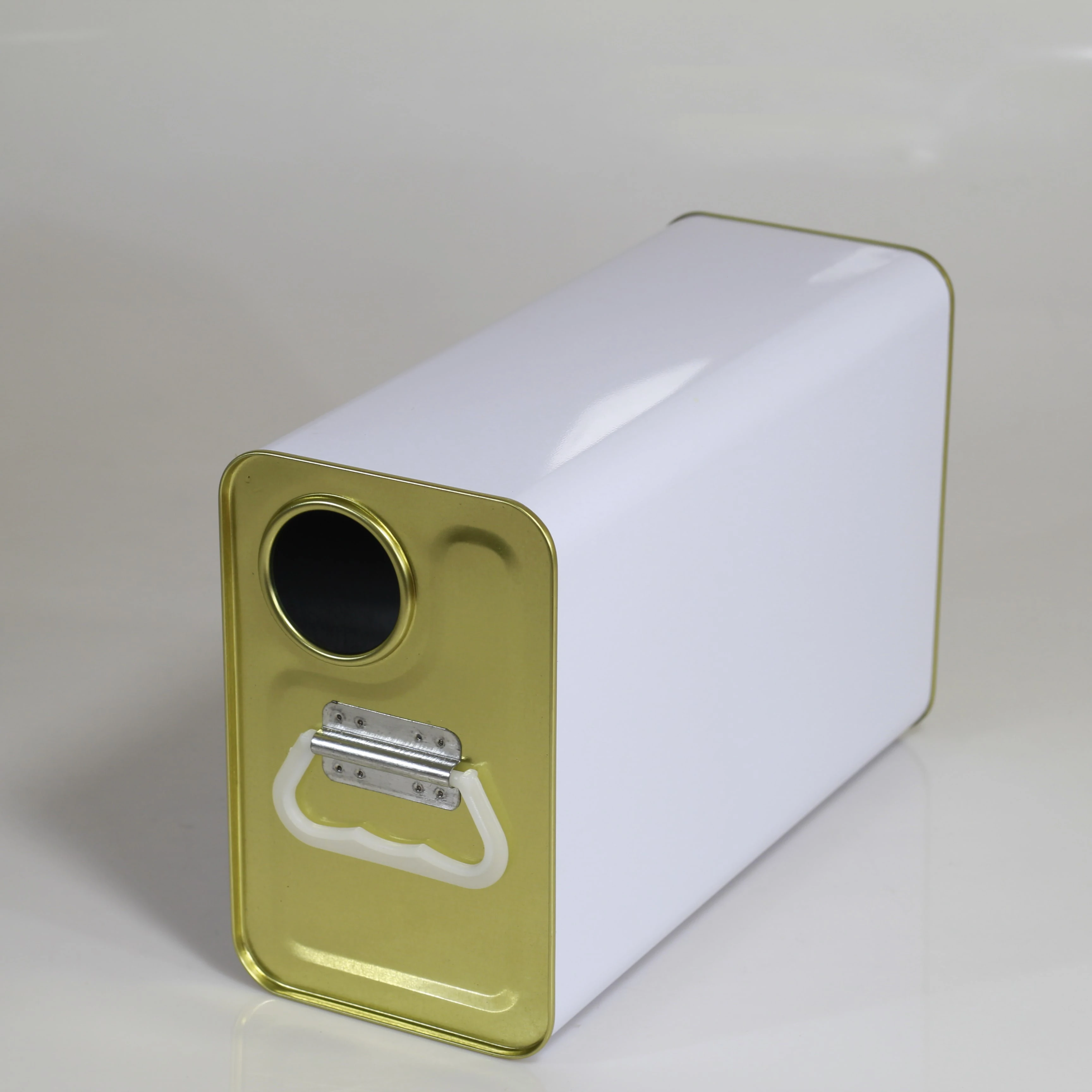 Top quality 4 liter square tin can for Lubricants, Paint, Gasoline, Chemicals from Vietnam