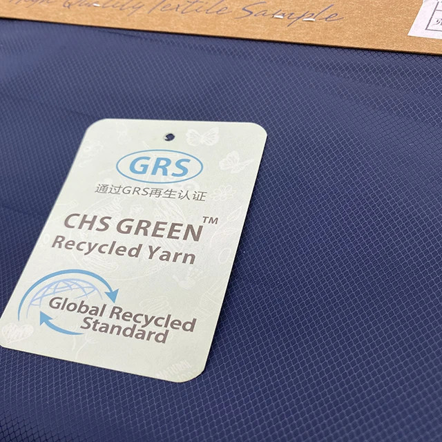 100% Rpet пластиковые бутылки под заказ полиэстер 300T тафта используется для куртки Outshheet Fabric