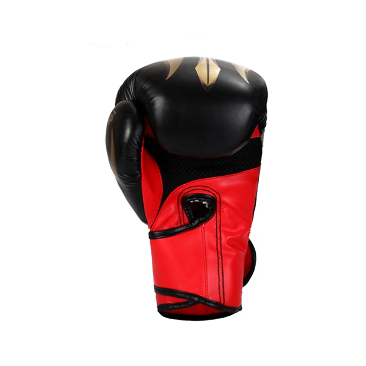 Leather Boxing Gloves for Training Muay Thai Fighting Kickboxing Sparring EGO Punch boxing gloves