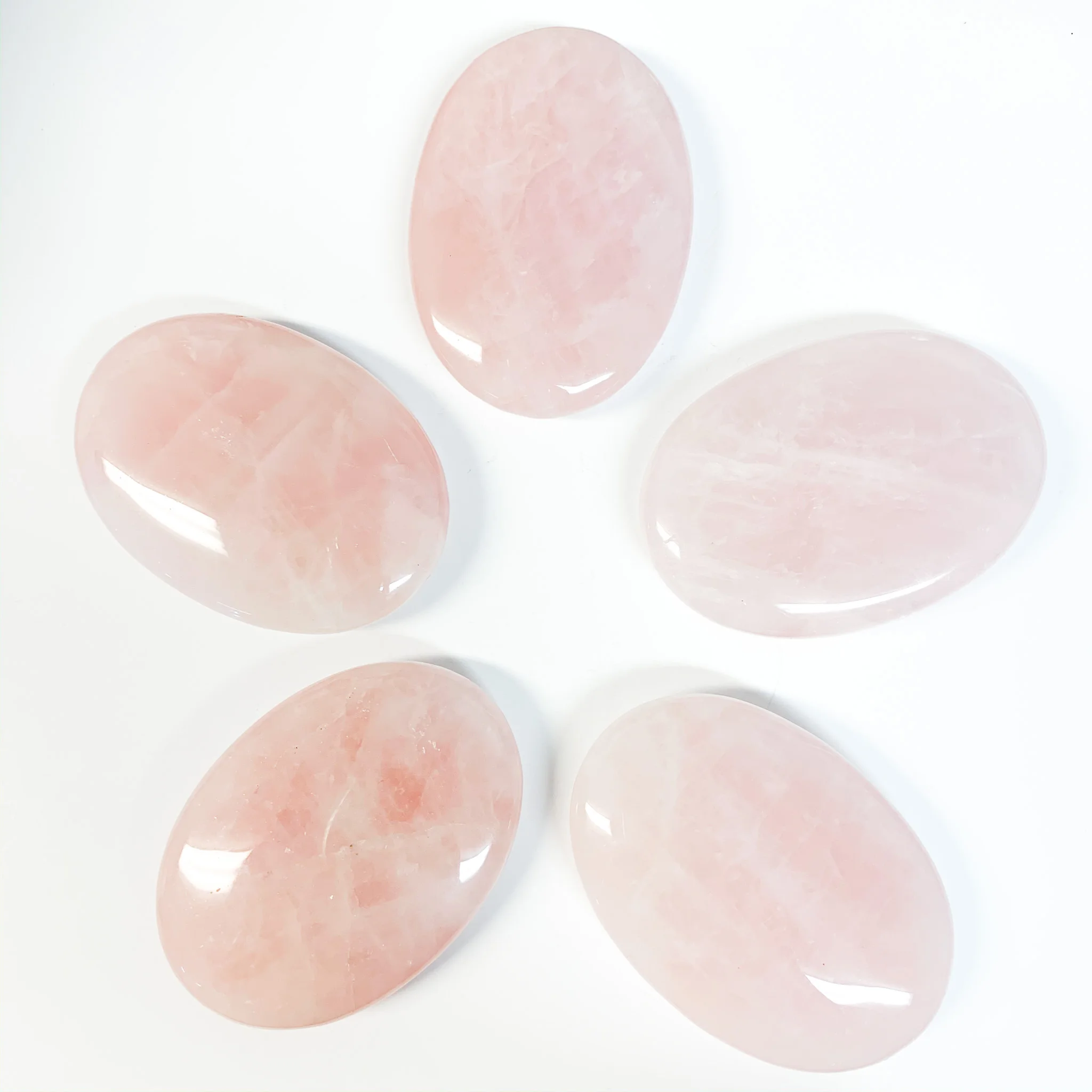 
premium products magic buy crystals wholesale bulk rose quartz palm stone High Quality 