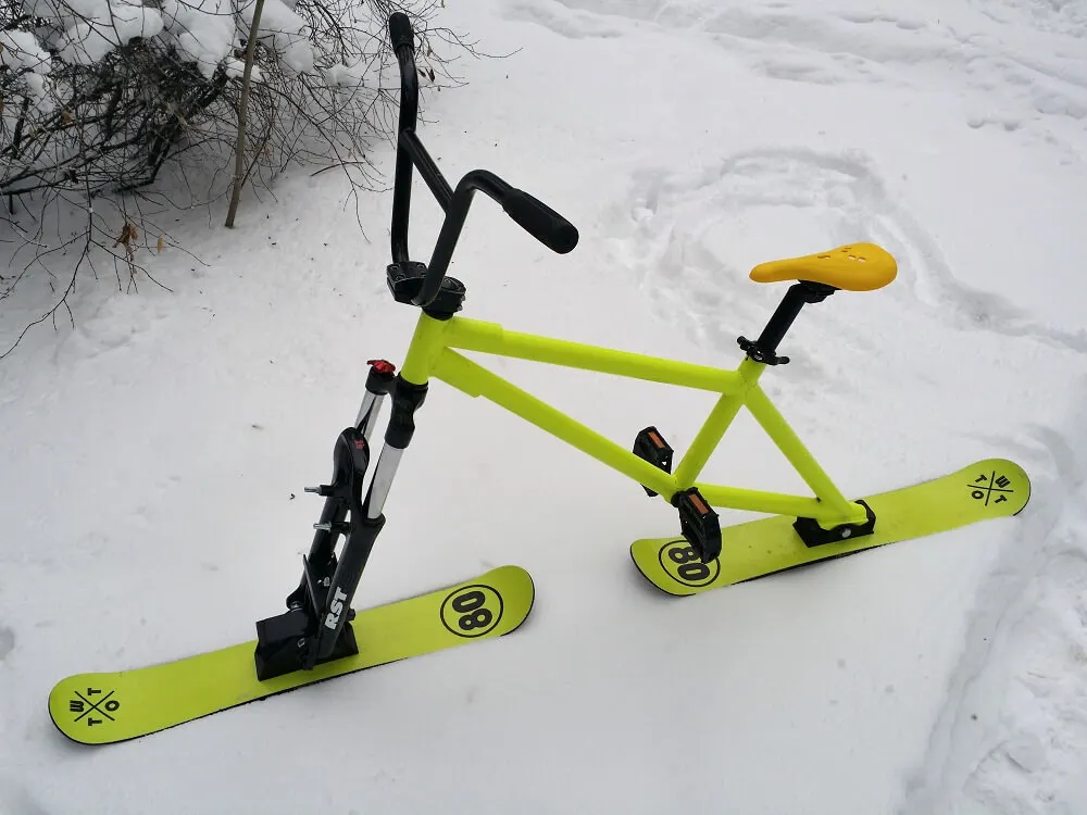  Skibike snowscoot для горнолыжный лыжный горный велосипед катания на