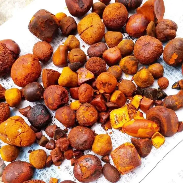 Желчный камень бычьей коровы из Боливии желчный бычьего рогатого скота