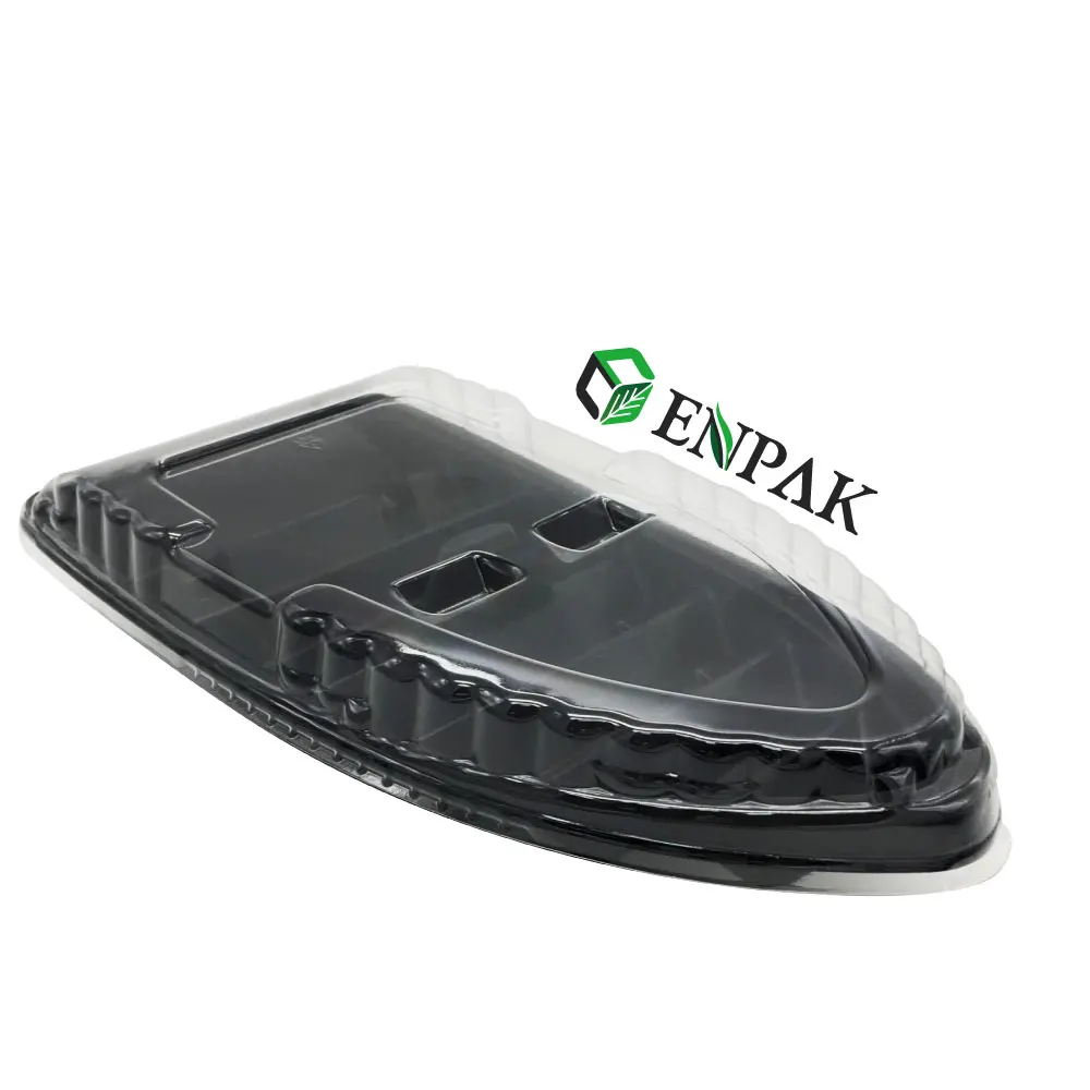 Taiwan ECO friendly sushi bento box boat for sushi