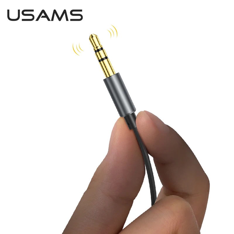 USAMS 3.5 3.5mm Jack Aux Adapter Wireless Audio Music Transmitter USB Receiver