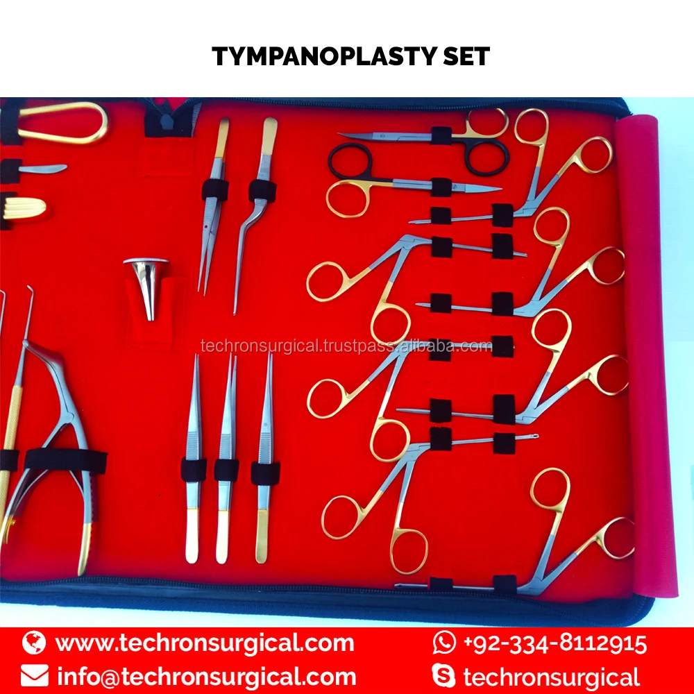 Tympanoplasty /Mastoid Surgery Set of 30 Instruments