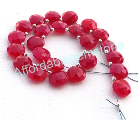 Натуральный окрашенный Рубин круглой формы граненый топ с отверстием драгоценный камень высокого качества оптом для изготовления ювелирных изделий драгоценные камни редкие