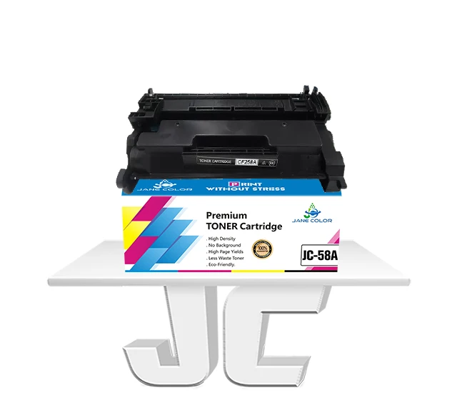 Jane Color For CF 258A 258A 58A 58X use for M304 M404 MFP M428 cartridge Cartouche with New Version Puce chip toner for hp 58x