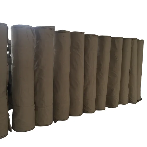 Wholesale Heavy Cotton Canvas Fabric Rolls 10 Ounce To 24 Ounce High Quality Waxed Waterproof Green Fabric Tent Tarpaulin Bags