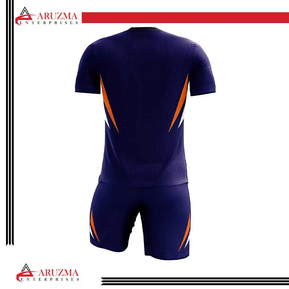 high quality soccer uniform for men 2022 soccer-uniform-designs national teams light blue color soccer wear team set