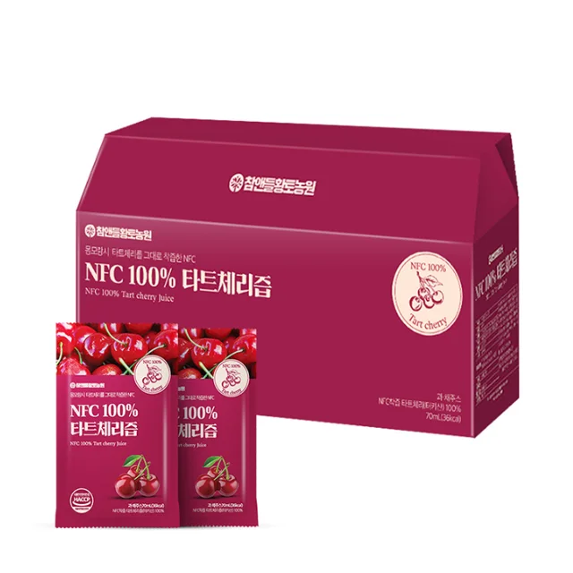 
Portable Usable Simple 100% juice from tart cherry NFC 100% TartCherry juice made in Korea 