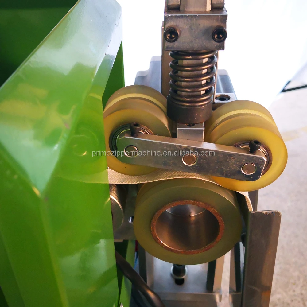 auto metal zipper gapping machine double teeth selection type zip gapping machine