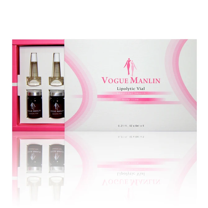 Липолиз VOGUE MANLIN для похудения, потери веса, подтягивания, липолитовый молочный лосьон, косметическая сыворотка, флакон