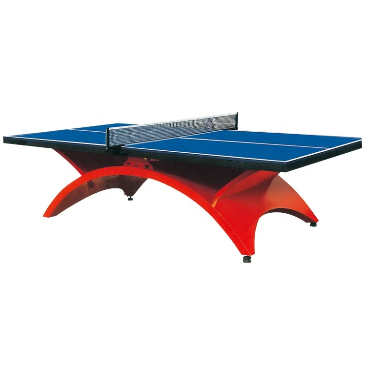 25mm Standard Size Movable Waterproof Big Rainbow Indoor Ping Pong Table Tennis Tables for Entertainment
