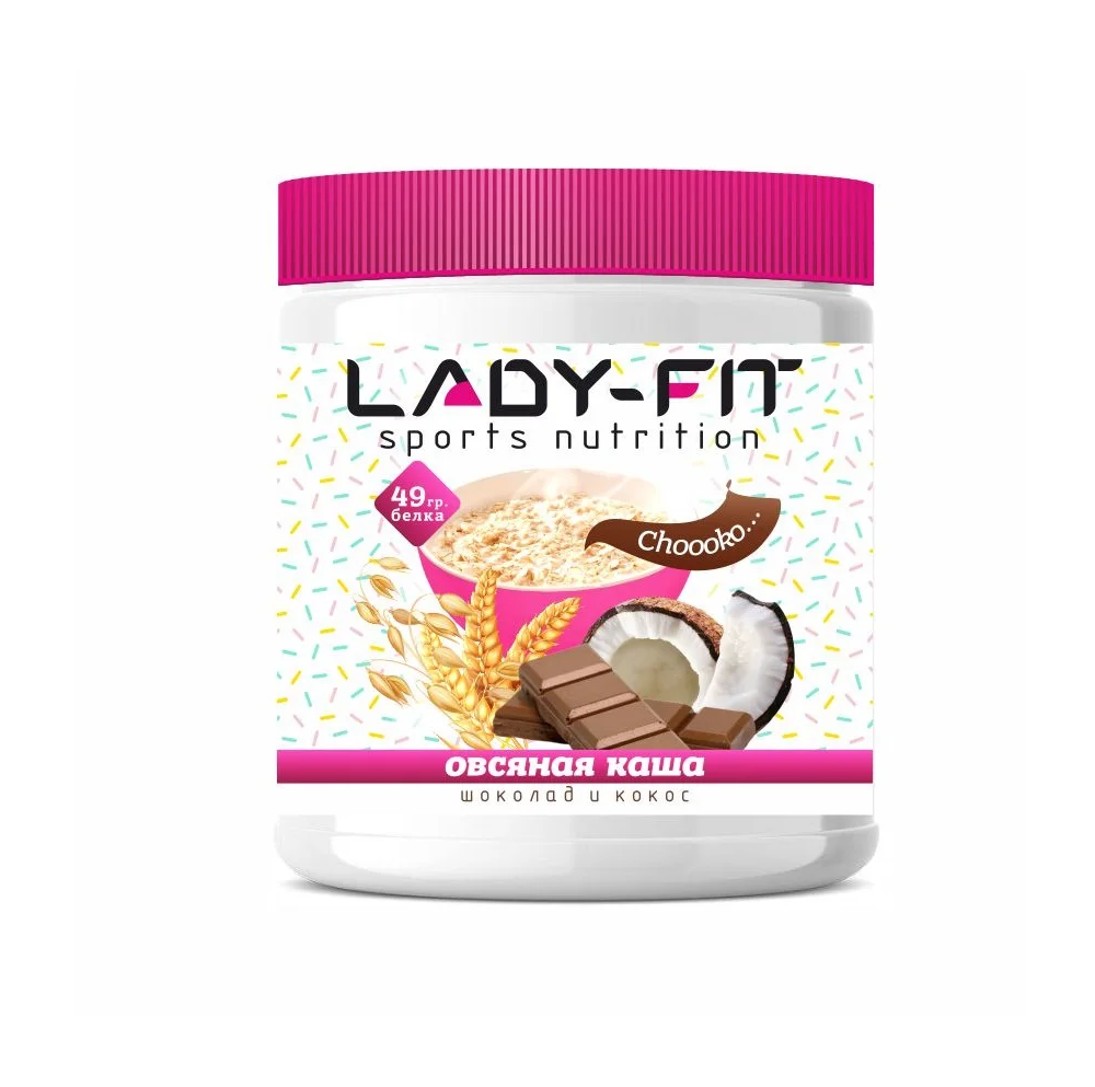 Wholesale Organic Cereals Breakfast Coconut & Chocolate PROTEIN OAT Porridge Oat Flakes 250g. Oatmeal Porridge Instant Breakfast