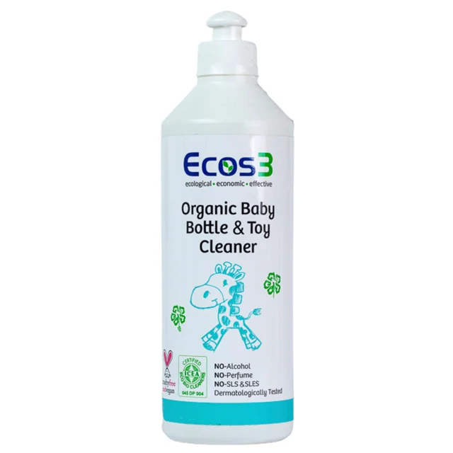 Certified Organic Baby Toy & Bottle Cleaner Dish Washing Liquid Detergent for Cleaning Baby Items