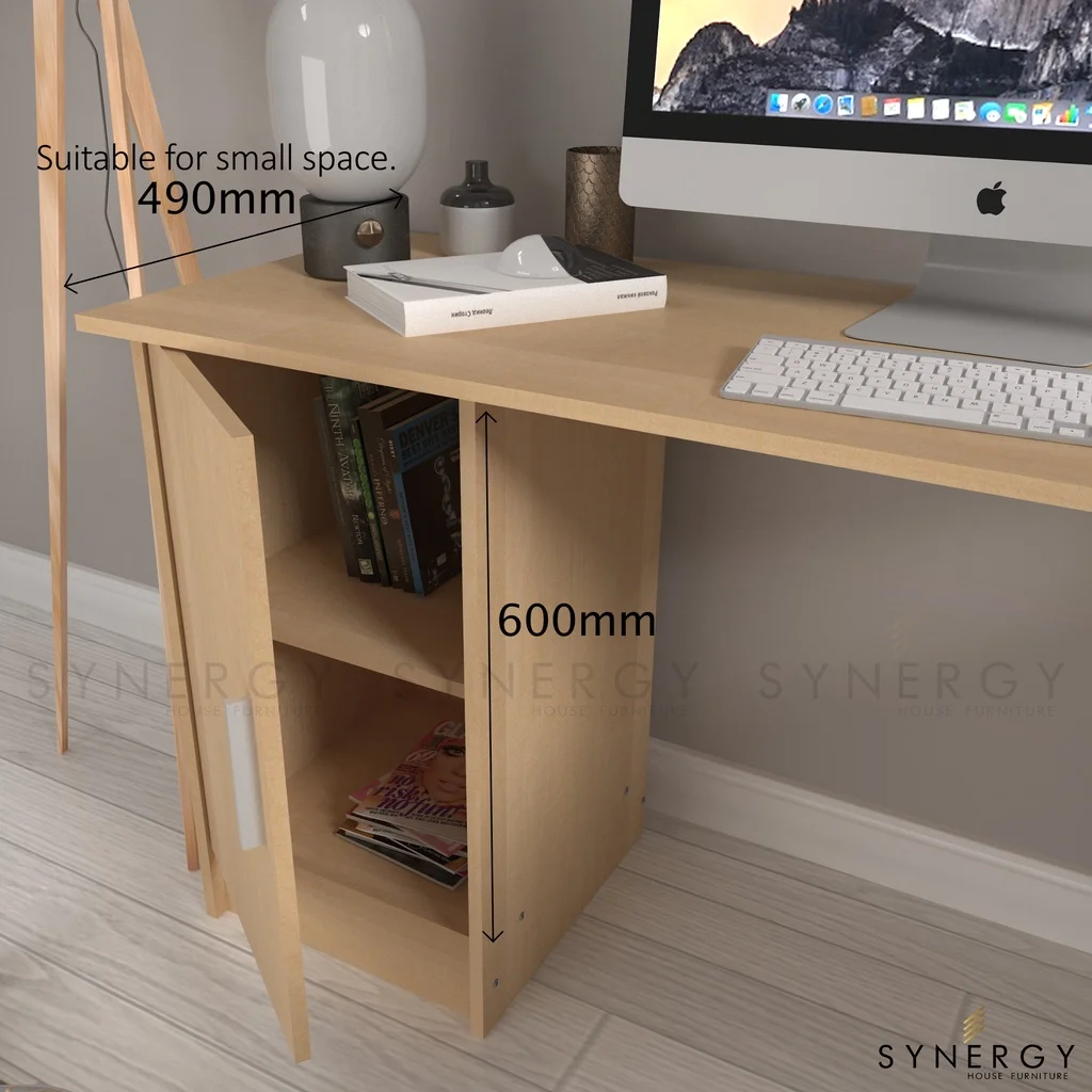 Fast shipping Ready Stock DONNA Series standard Study Desk - 6 Colours - 4 Feet - Meja Belajar 4 kaki