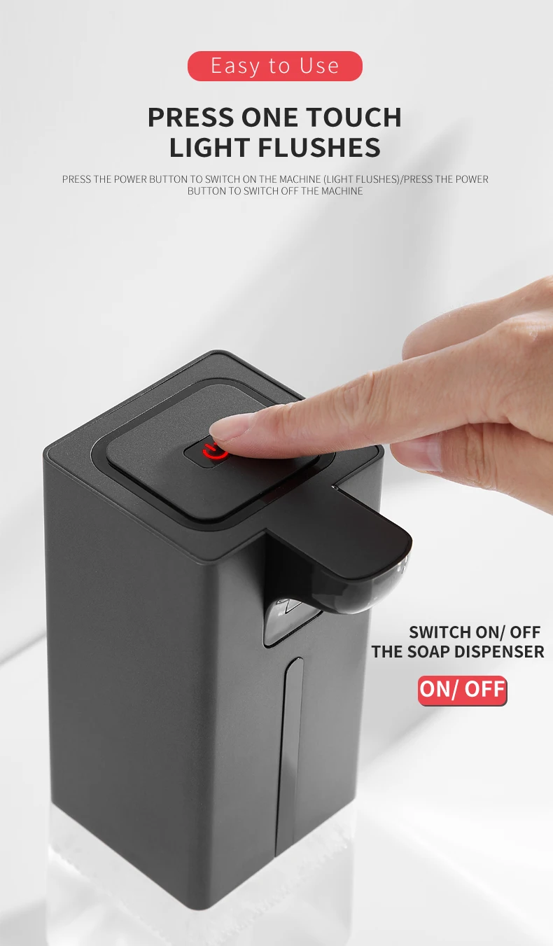 2020 New Product Touchless Hand Sanitizer Dispenser Sale Custom White