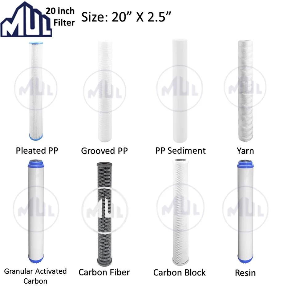 M-2043PF Taiwan 20 Inch Slim Water Filter Housing