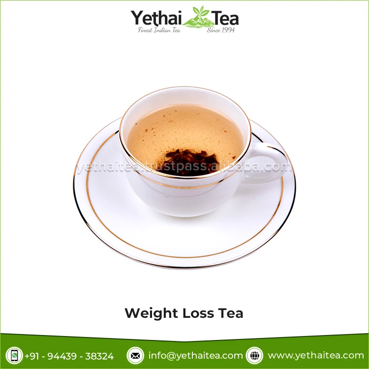 100% Natural & Organic Blended Fresh Weight Loss Slimming Herbal Green Tea Loose Leaf Tea Powder for Men & Women