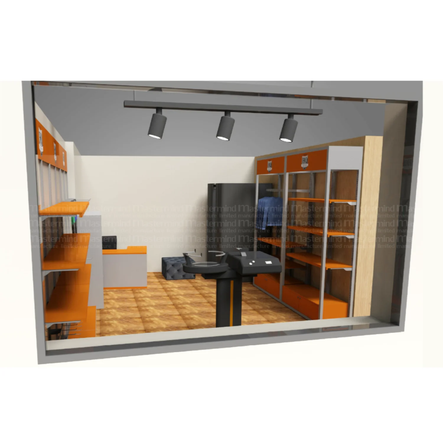 Wall Mounted Tennis Sports Equipment Clothing Shoes Supermarket Storage Pharmacy Display Rack Shelves & Shelf for Retail Store