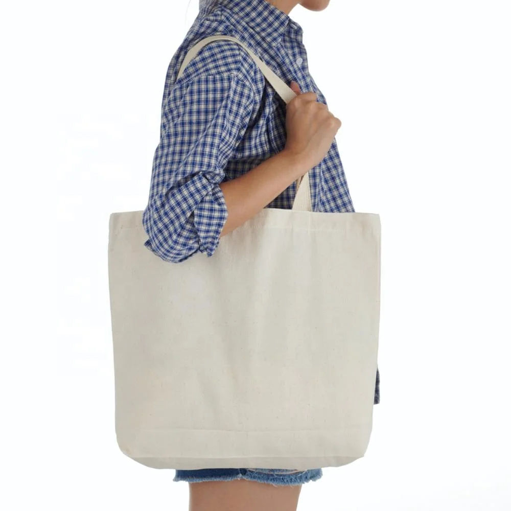 
Blank Canvas Tote Bag Made in Thailand 