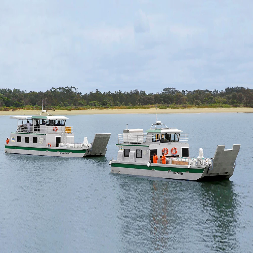20m strong heavy duty aluminum landing craft barge