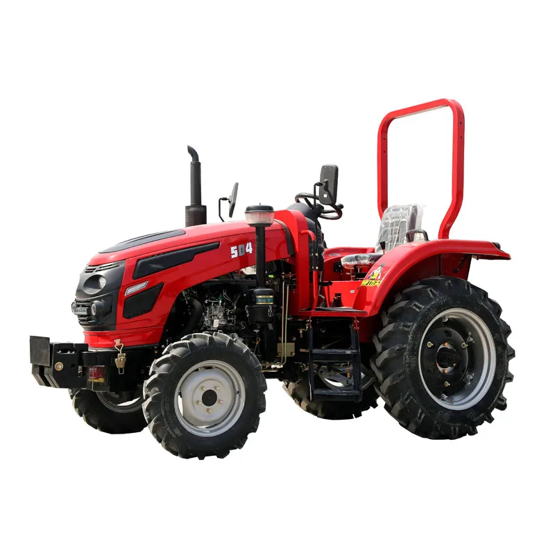 BIA 50hp Farming Tractor 70hp Canopy Model Tractor with Disc Plough