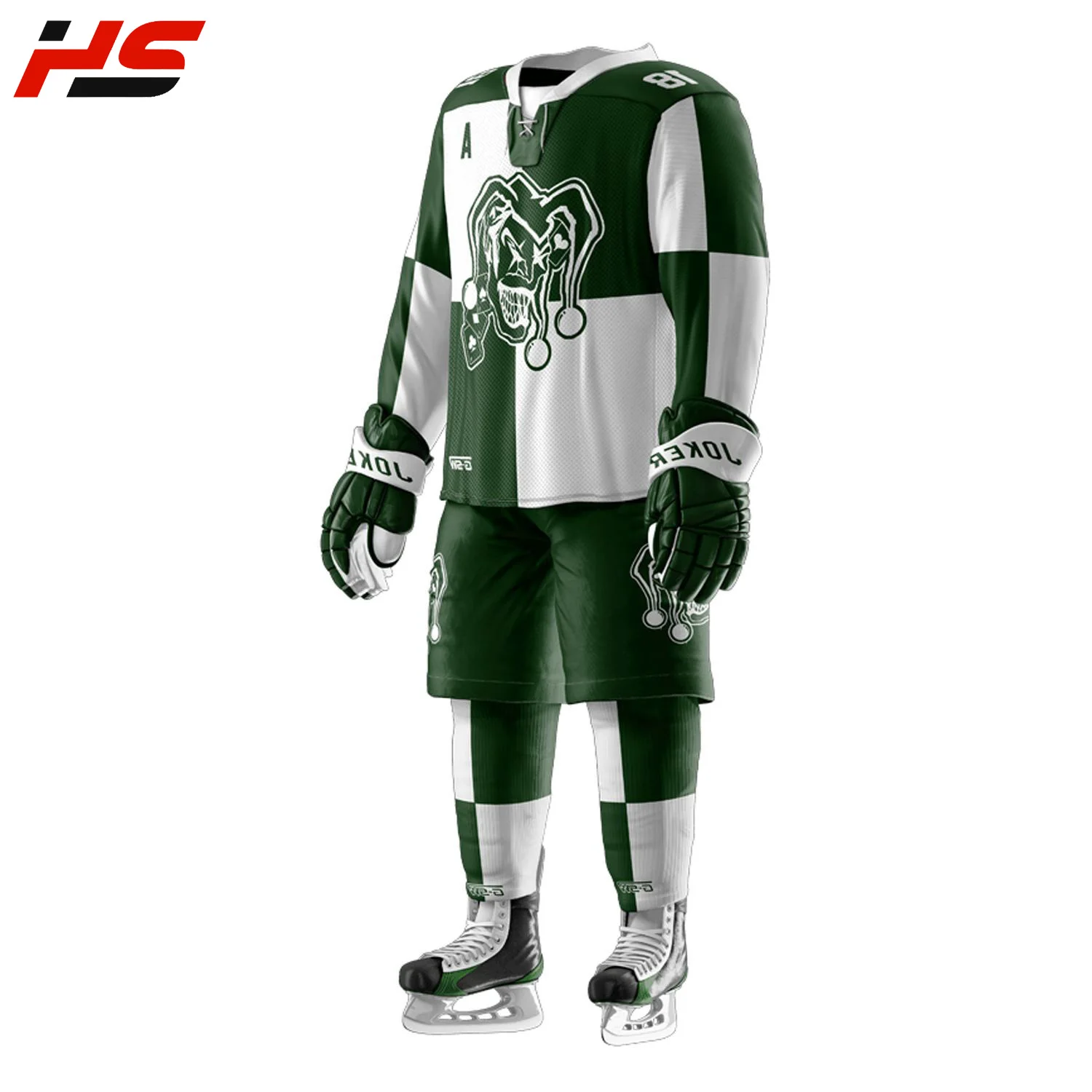 
100% Polyester Team Breathable Field Hockey Jersey Men Sublimation Ice Hockey Uniform. 
