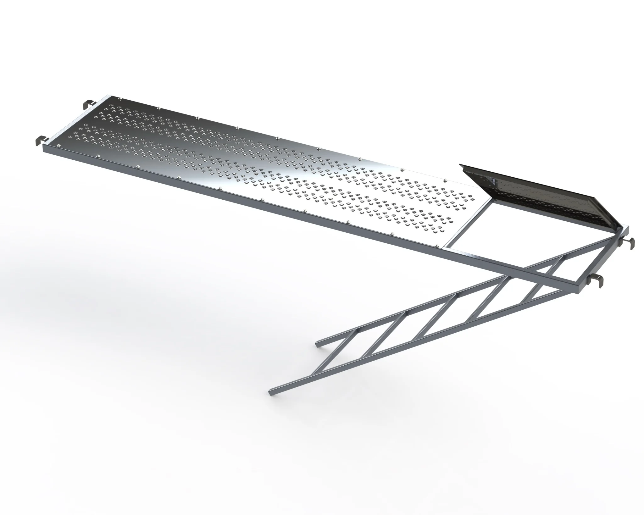 Ringlock Scaffolding System Accessory Parts - Steel Walking Platform with Ladder