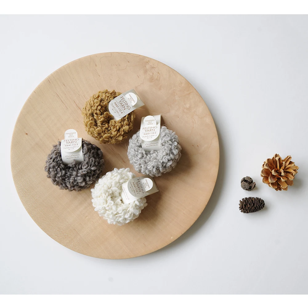 
Japan Delicate Organic Premium Felt Knitting Wool Yarn For Export 