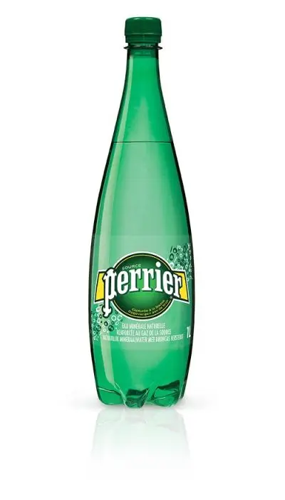 PERRIER CARBONATED NATURAL SPRING WATER 1 L PET BOTTLE