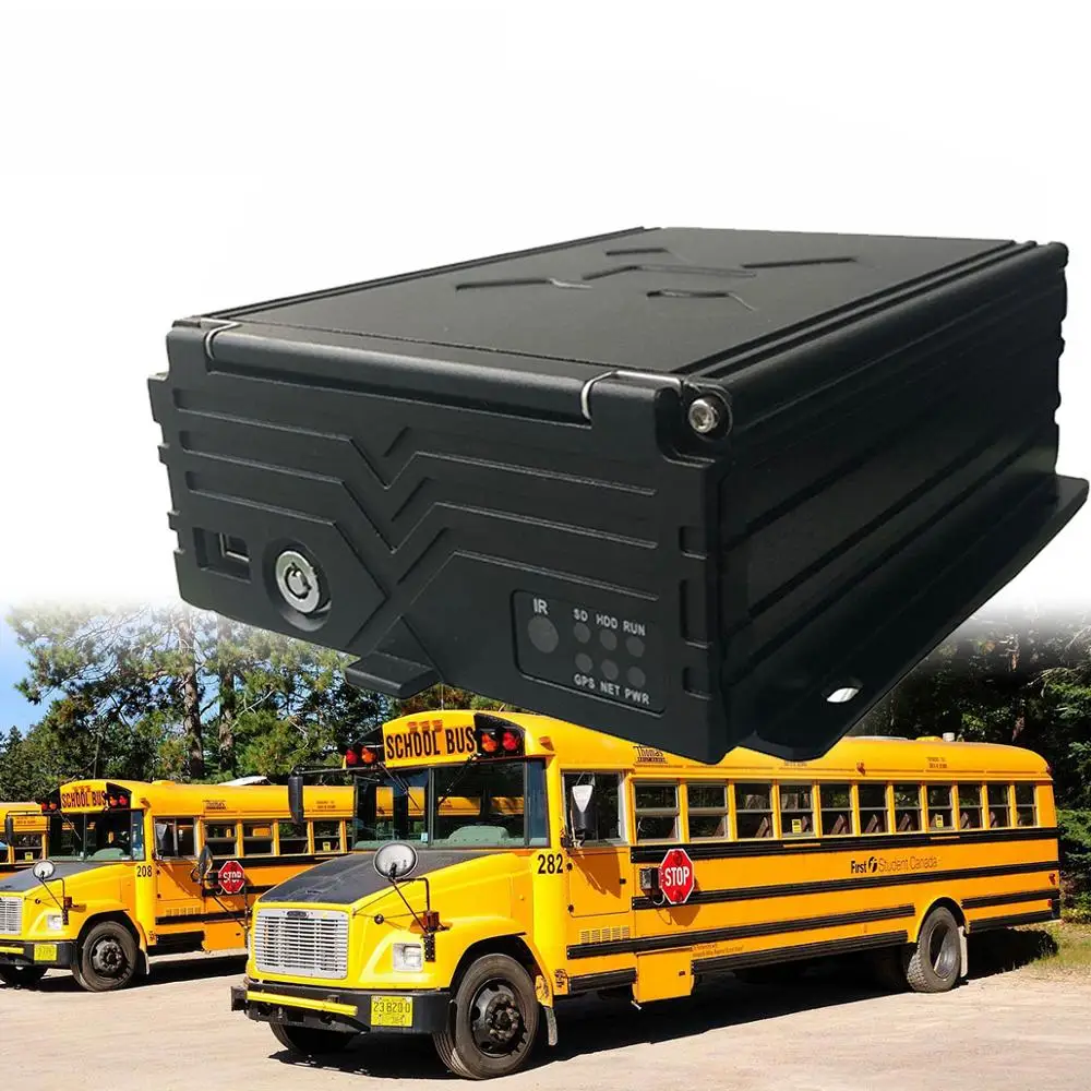 Dvr School Bus Mobile Dvr 8ch 4CH 1080P HDD Mobile DVR 3G 4G GPS Security Camera Recorder for truck car taxis