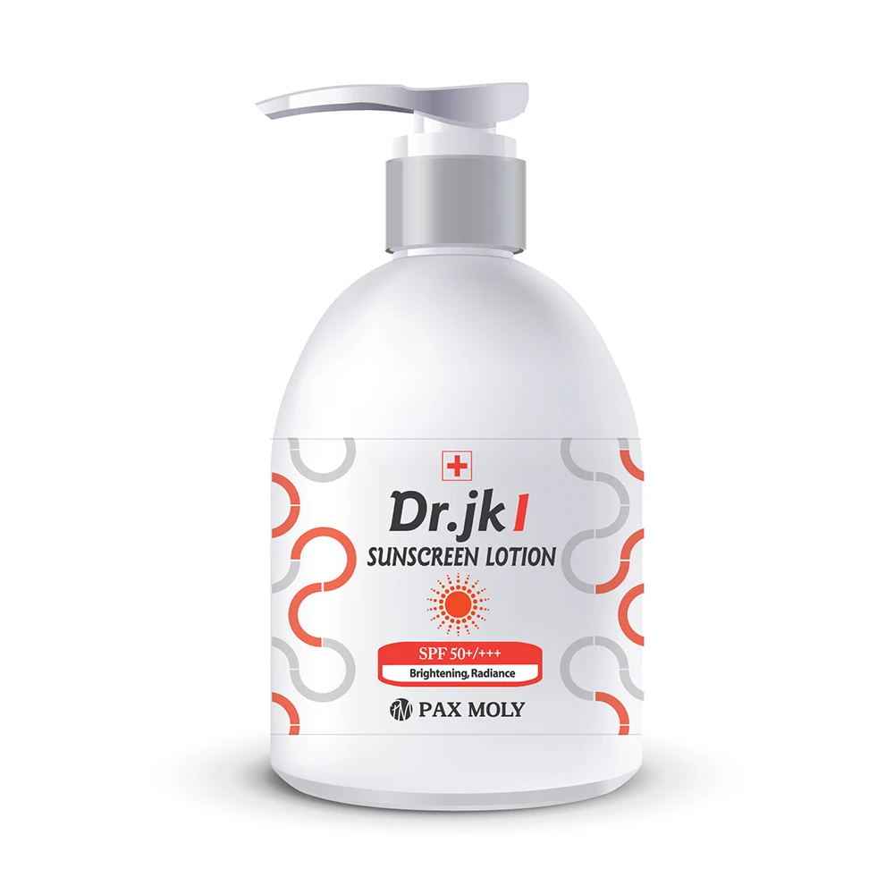 PAX MOLY Dr.jk Sunscreen Lotion 200ml SPF 50+/+++ UVA UVB rays Sensitive Skin Anti-aging Whitening (FACE AND BODY)