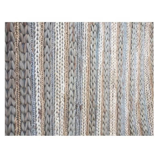 
Traditional Decorative eco friendly natural handmade jute rectangular hemp rugs and carpet for Indoor and outdoor 