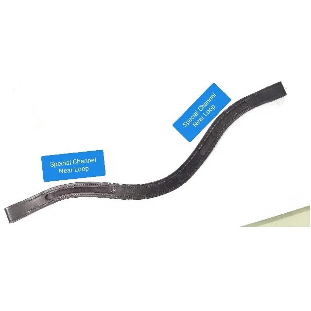 Высококачественная кожаная двухканальная Роскошная повязка для бровей верховой уздечки товары английских скачек из Индии