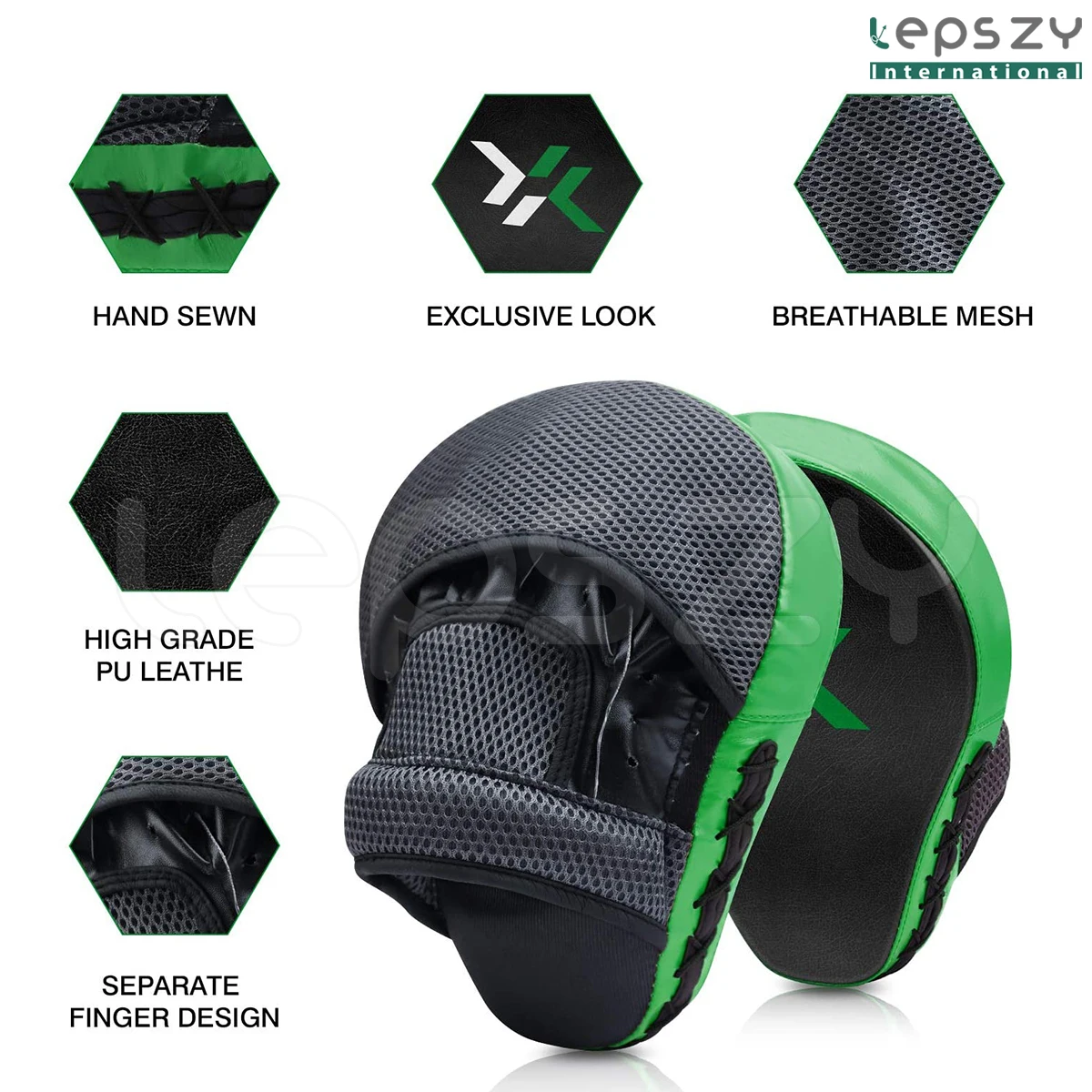 Boxing MMA Punching Mitts Boxing Pads Hook & Jab Pads MMA Target Focus Punching Mitts Thai Strike Kick Shield