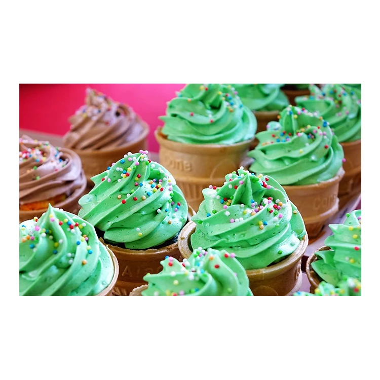 Великолепное качество, яблочный зеленый пищевой порошок с содержанием красителя 7-85%