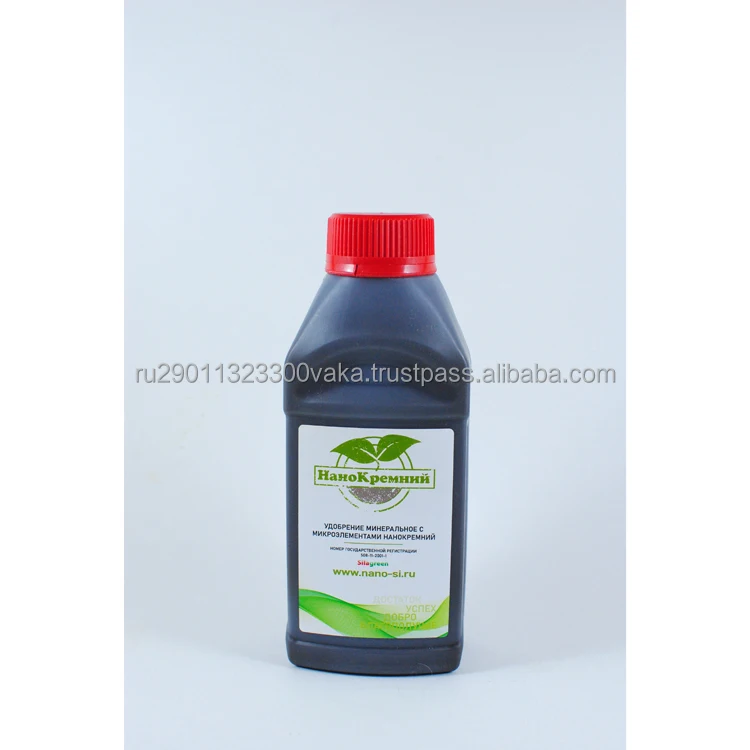 Минеральное удобрение с микроэлементами, нанокремний, 750 мл способствует пышному и долгим цветению, жидкое удобрение