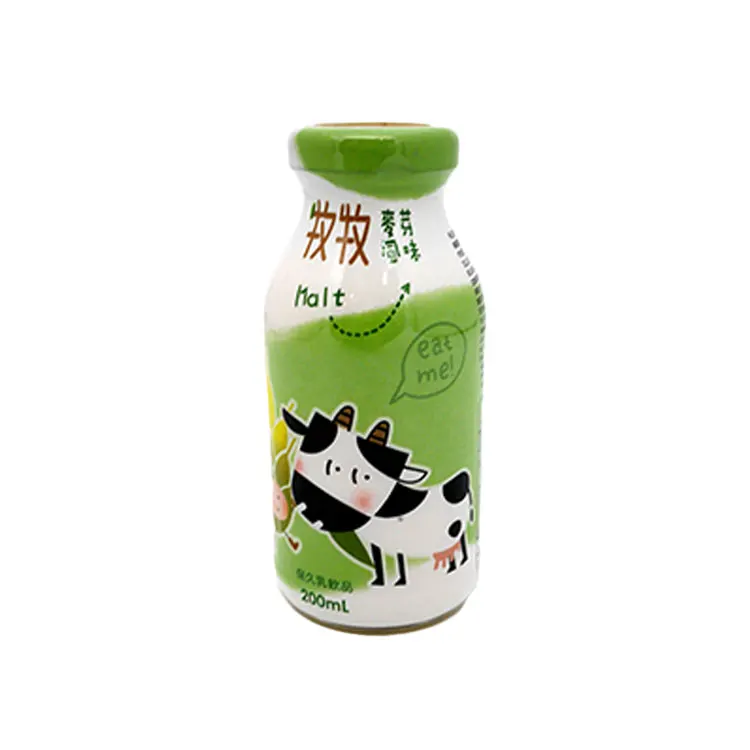 
Qualified Taiwanese Long Life Beverage Milk Glass 