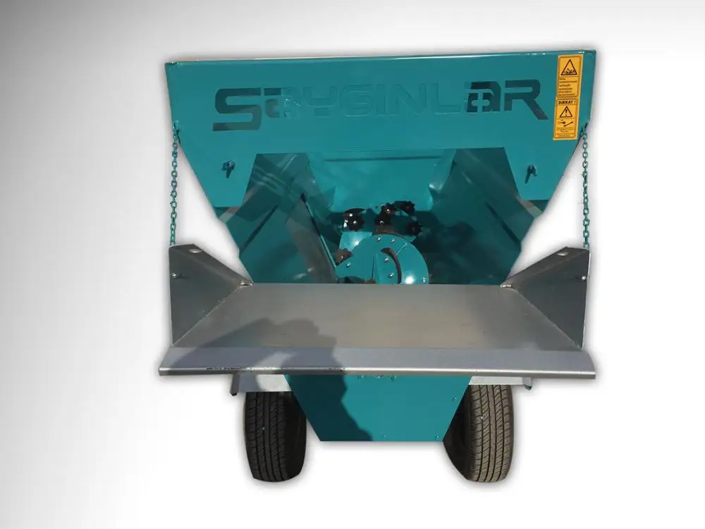 Feed Mixing Wagons Horizontal Auger Tractor Pto Powered 2m3 Tmr Feed Mixer