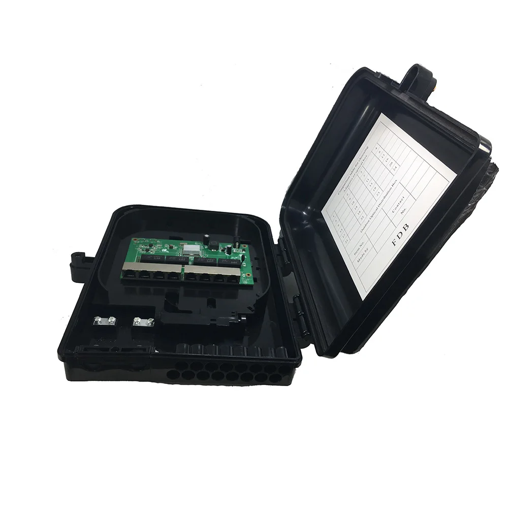 Best selling 8 ports full gigabit Ethernet PCB boards VLAN support 1000Mbps reverse PoE switch