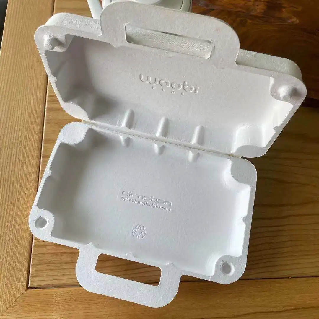 Custom Pulp molded Gift Box from biodegradable material China supplier