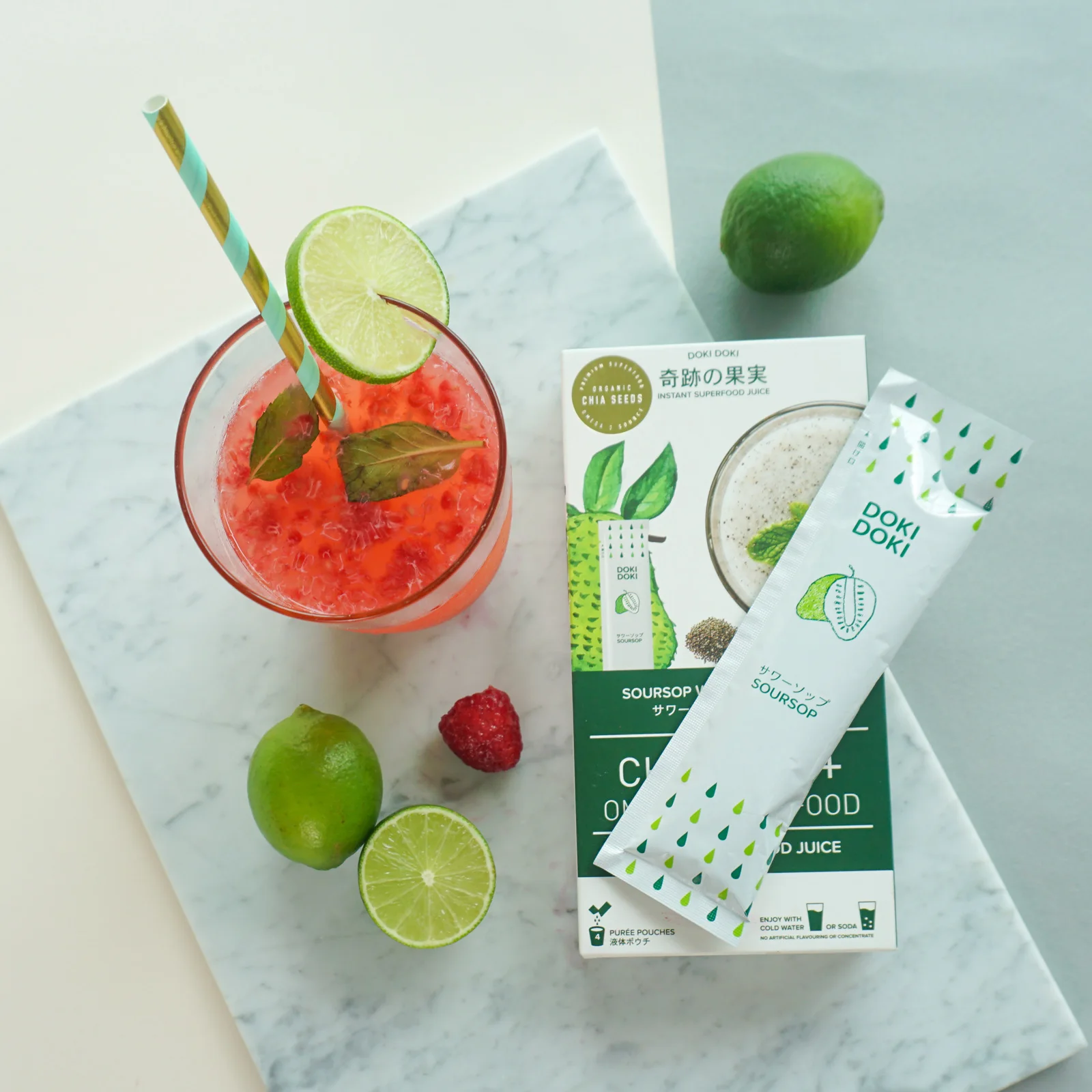 
Healthy And Functional Fresh Soursop Puree with Chia Seeds Pulp Jam 