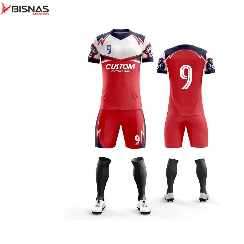 Customized high quality sublimation soccer jersey uniform men soccer jersey set sublimate jersey soccer 2021