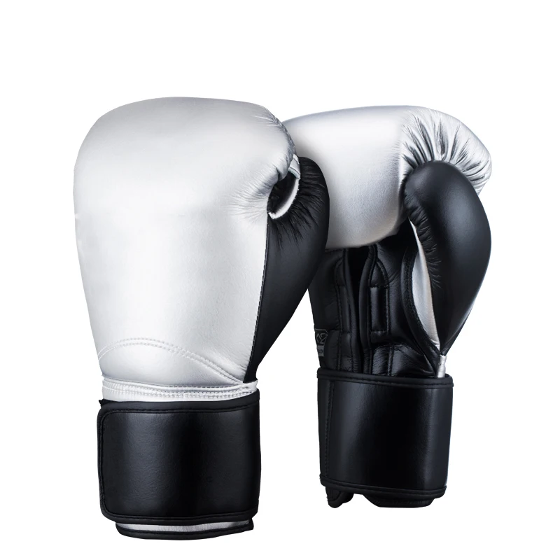  Высококачественные тренировочные прочные кожаные перчатки для кикбоксинга тренажерного зала бокса фитнеса