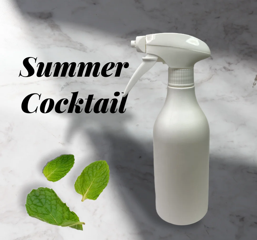 500 ml HDPE bottle with high quality spray & foam 28/410 trigger dispenser for disinfection or detergent