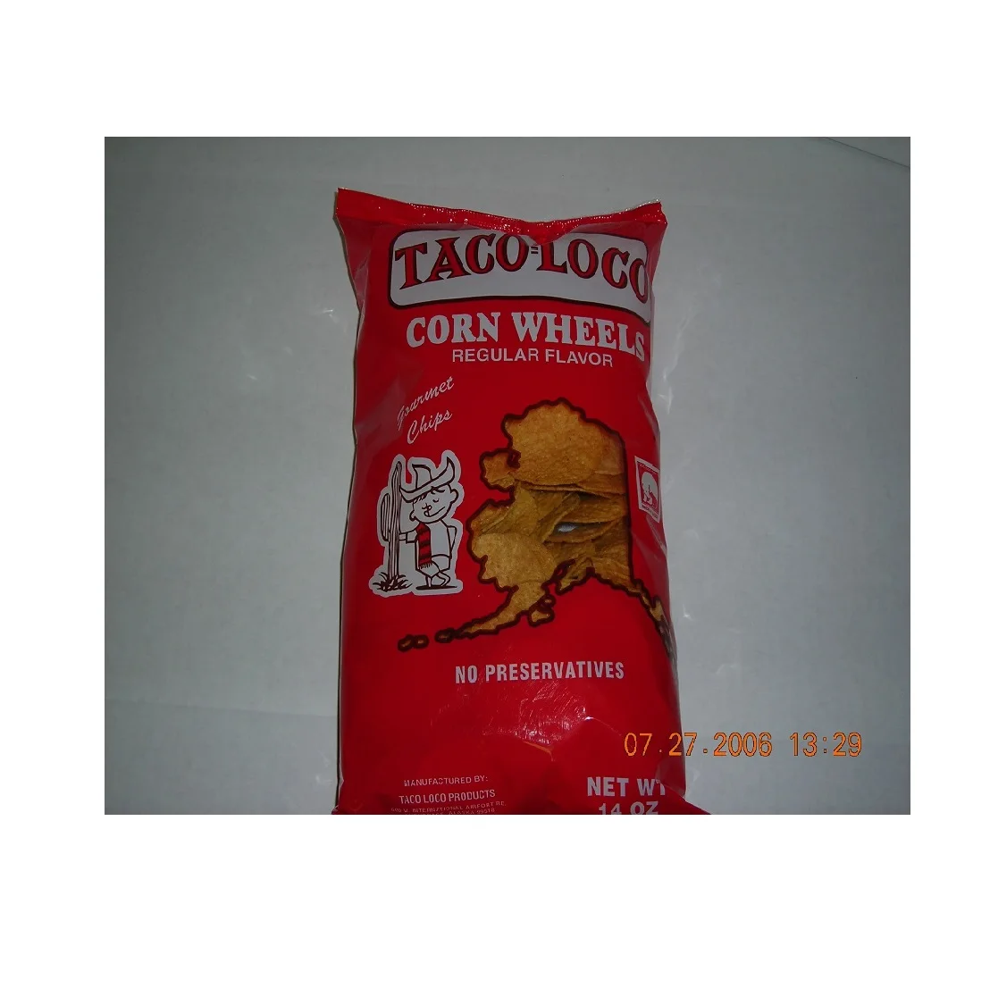 Best Quality Taco Loco Round Corn Chip Wheels Model Number 7820311131