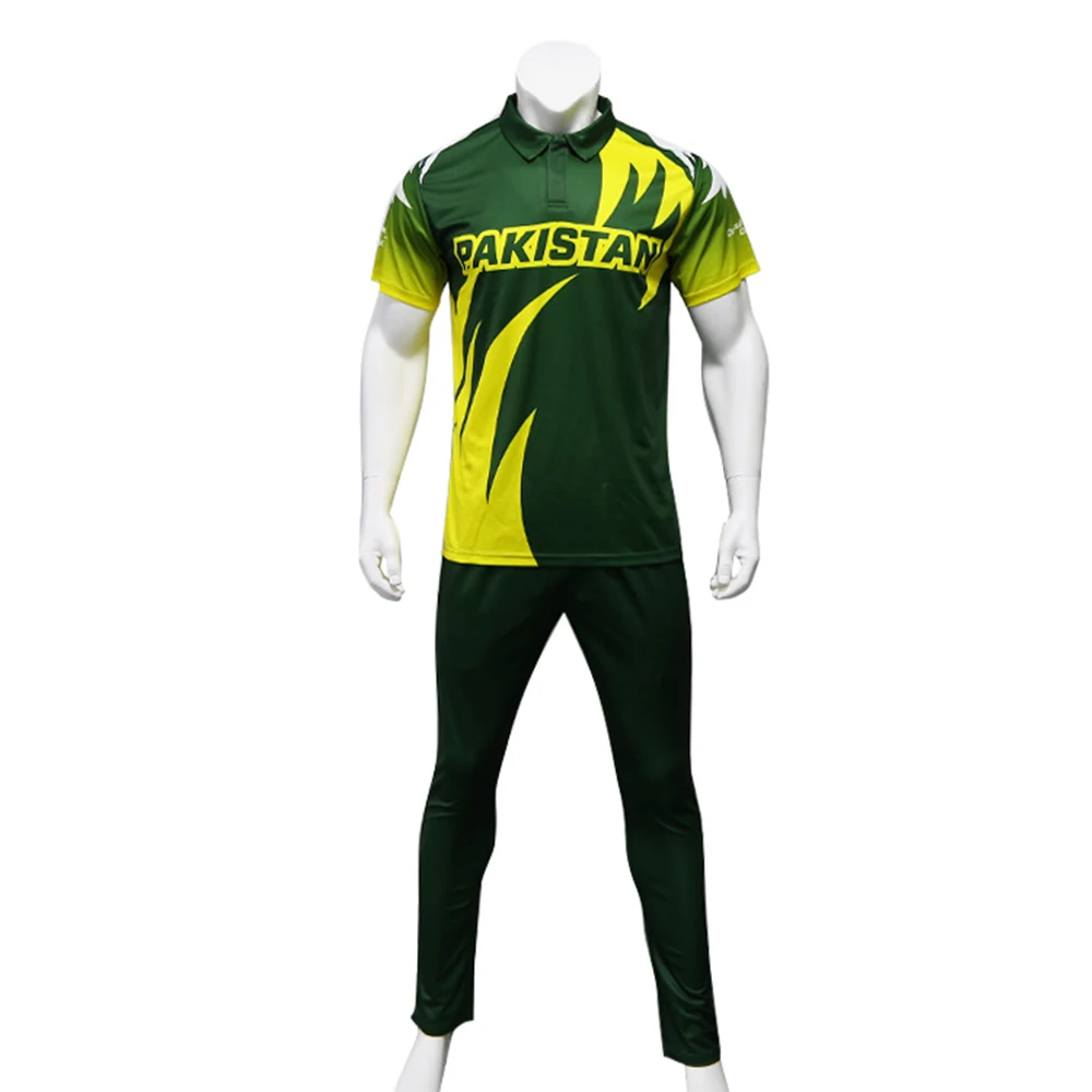 High Quality Sublimated Jersey Design Custom Cricket Uniforms With Brand Logo And Team Name